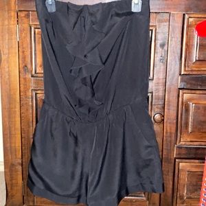 Express Strapless Shorts Romper w/ Romper Detail